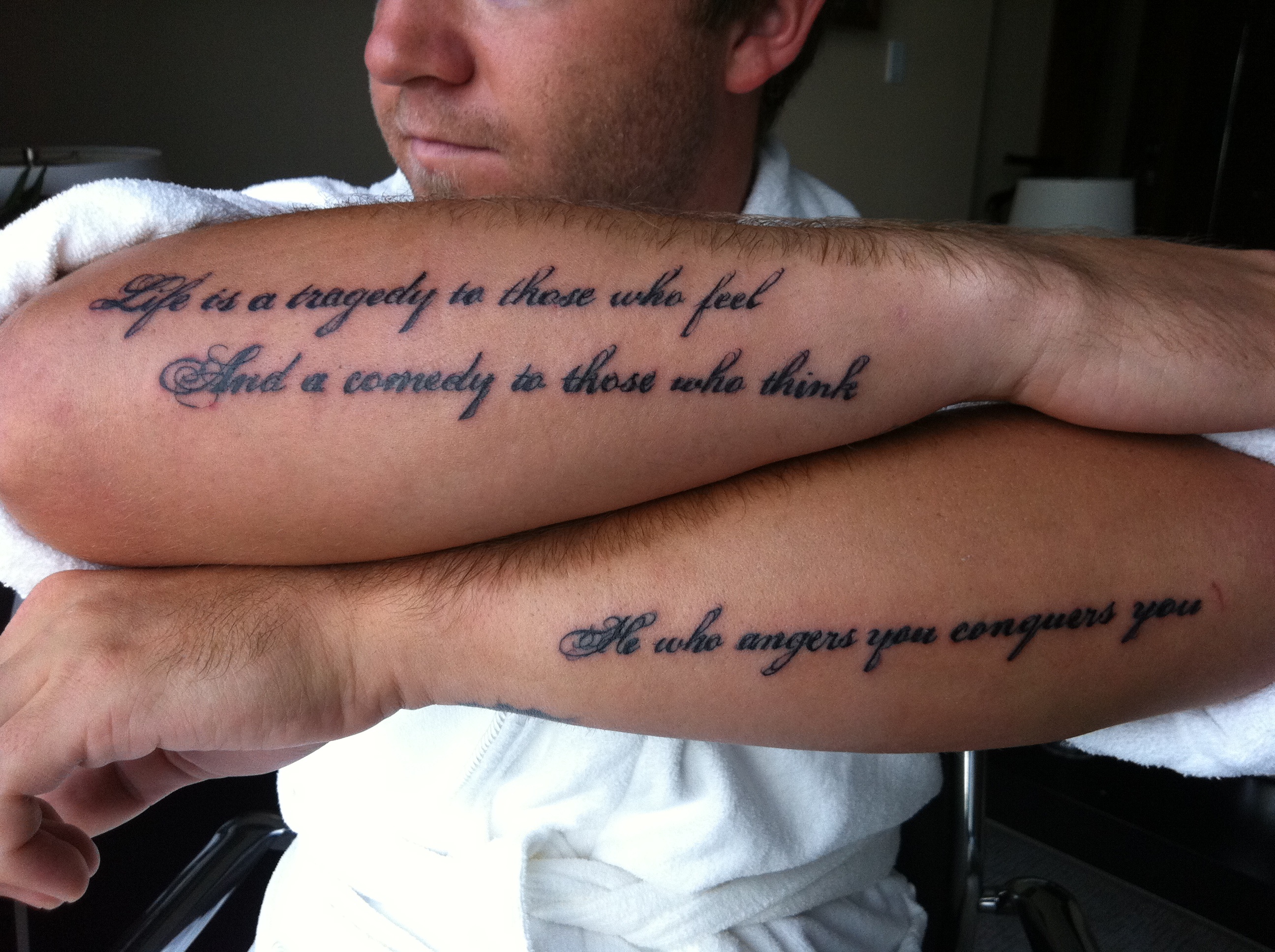 Published September 2 2011 at 2592 1936 in Tattoo forearm script